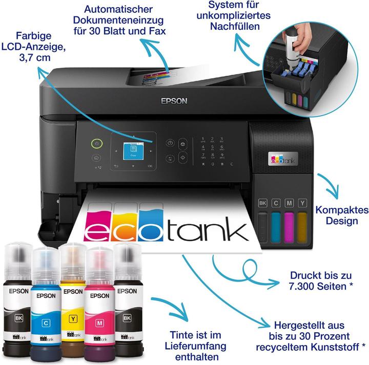 Actual product image Epson EcoTank ET-4810 (Ink tank, Colour)