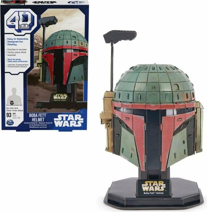 Actual product image Spin Master FDP APZ SW Boba Fett Helmet GML (93 pieces)