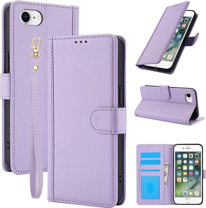 Actual product image Cover-Discount iPhone 16e - Elegantes Hüllen Etui mit Handschlaufe (Apple iPhone 16e)