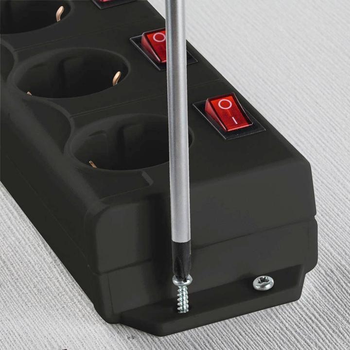 Actual product image Hama Power strip (4 x, CEE 7/3, 1.40 m)