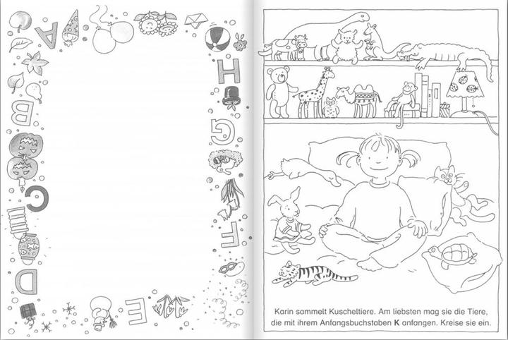 Produktbild Mein Lern- und Übungsblock Vorschule. Erste Zahlen- und Buchstabenspiele (Deutsch, Carola Schäfer, 2014)