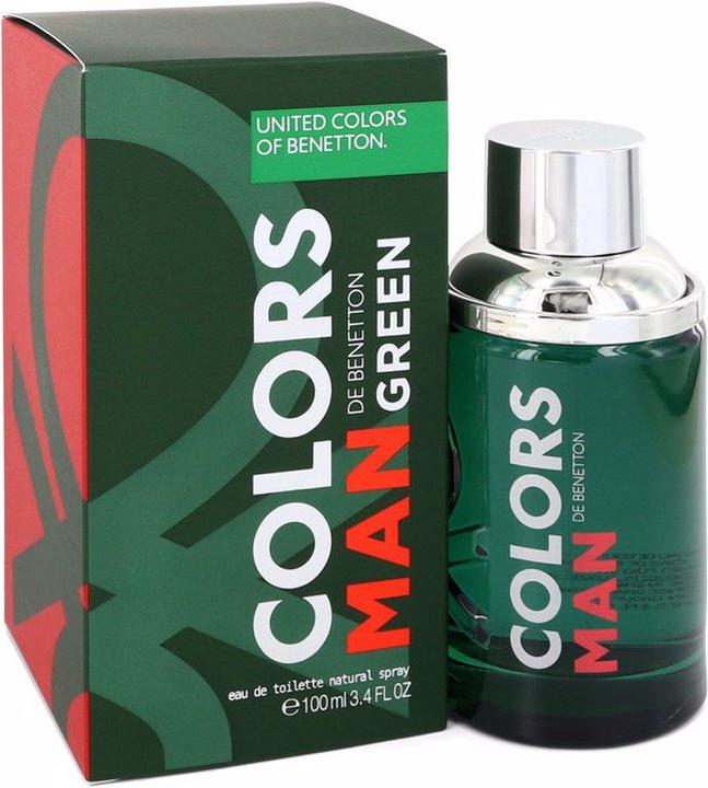 Actual product image Benetton Colors De Green by Eau de Toilette Spray 100 ml (Eau de toilette, 100 ml)