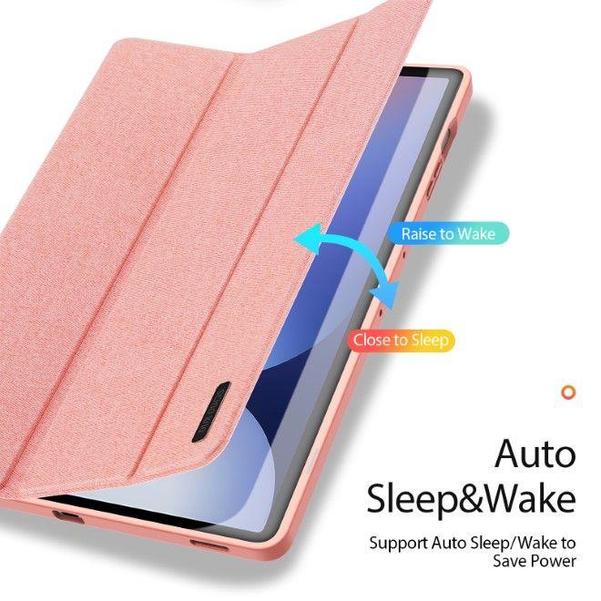 Actual product image Dux Ducis Domo Series Leather Book Cover Case (Galaxy Tab S9+, Galaxy Tab S10+, Galaxy Tab S9 FE+)