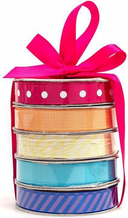 Immagine prodotto American Crafts Nastro regalo Rainbow (Nastro da regalo, 5 x)