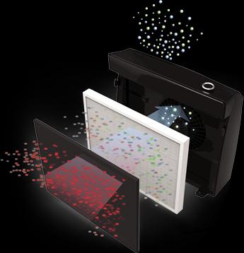 Produktbild Fellowes Luftreiniger Kohlefilter PT65 (2 x)