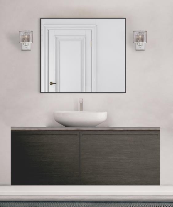 Actual product image Westinghouse Wall Lamp Morrison Brushed Nickel Single Flame (E27)