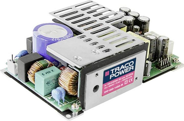 Produktbild TracoPower TPP 450-128A-M AC/DC-Netzteilbaustein, open frame +30.2 V/DC 16100mA