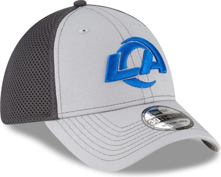 Actual product image New Era 39Thirty Stretch Mesh Cap - Los Angeles Rams - L/XL (L)