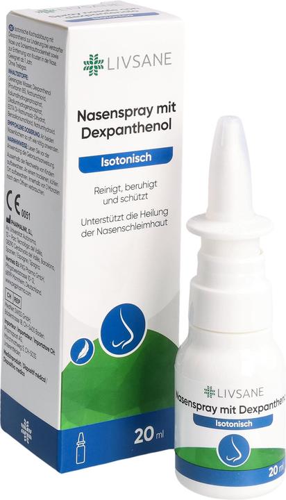 Actual product image Livsane Nasenspray mit Dexpanthenol (1 Piece)