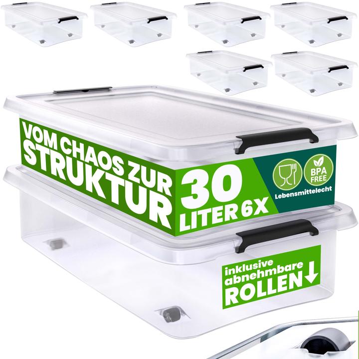 Image du produit Deuba Aufbewahrungsbox (60 x 40 x 17 cm, 30 l)