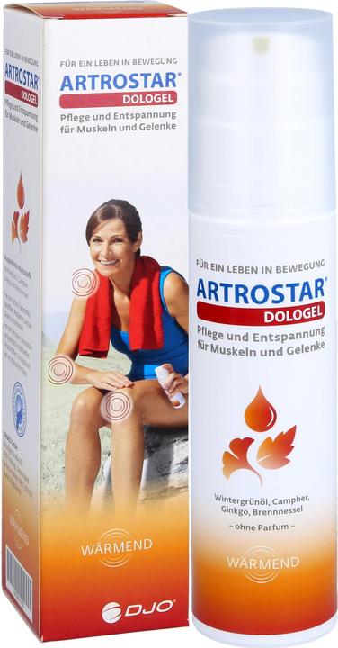 Actual product image DJO ARTROSTAR Dologel Care and Relaxation for Muscles and Joints, 100 ml Gel (1 x, 100 ml)