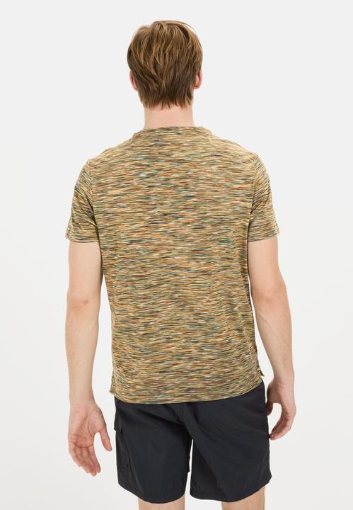 Image du produit Camel Active Kurzarmshirt mit geripptem Kragen (XL)