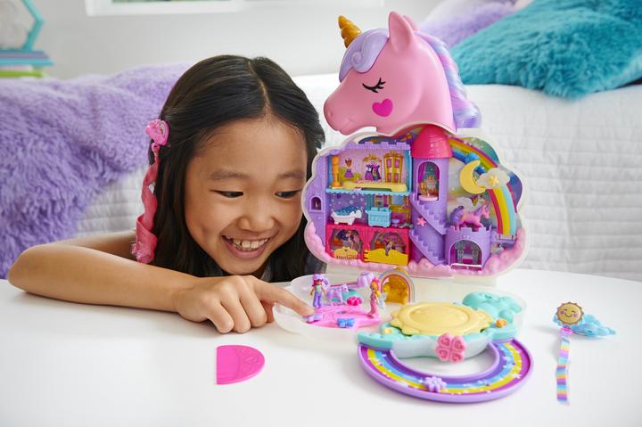 Productafbeelding Polly Pocket Eenhoornhaar speldoos