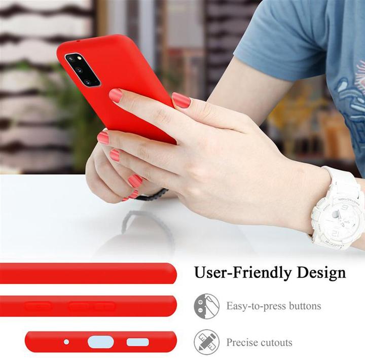Produktbild Cadorabo TPU Liquid Silicone Case Cover (Samsung Galaxy S20+)