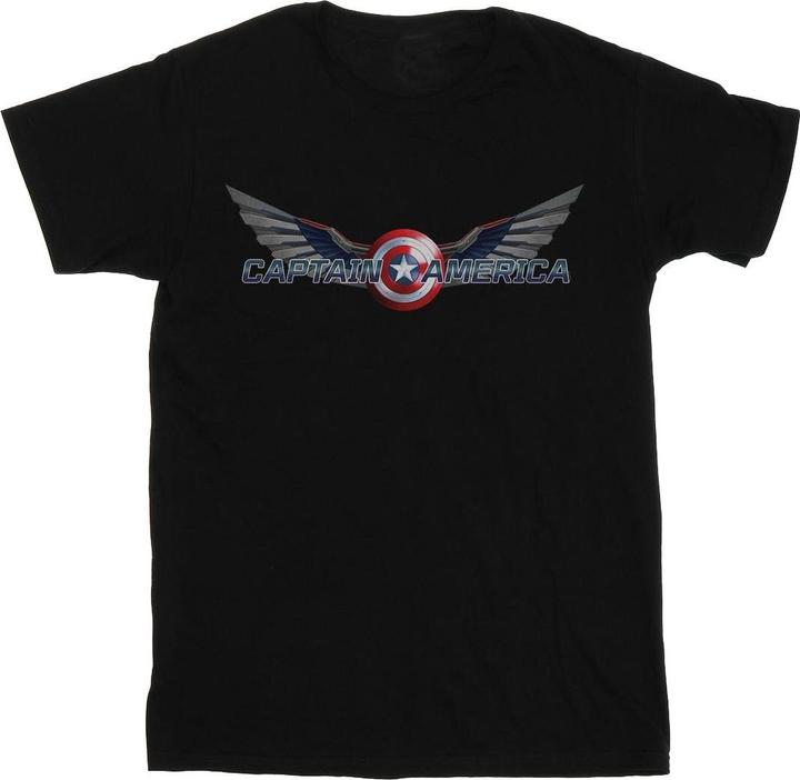Falcon And The Winter Soldier Captain America Logo TShirt (L)