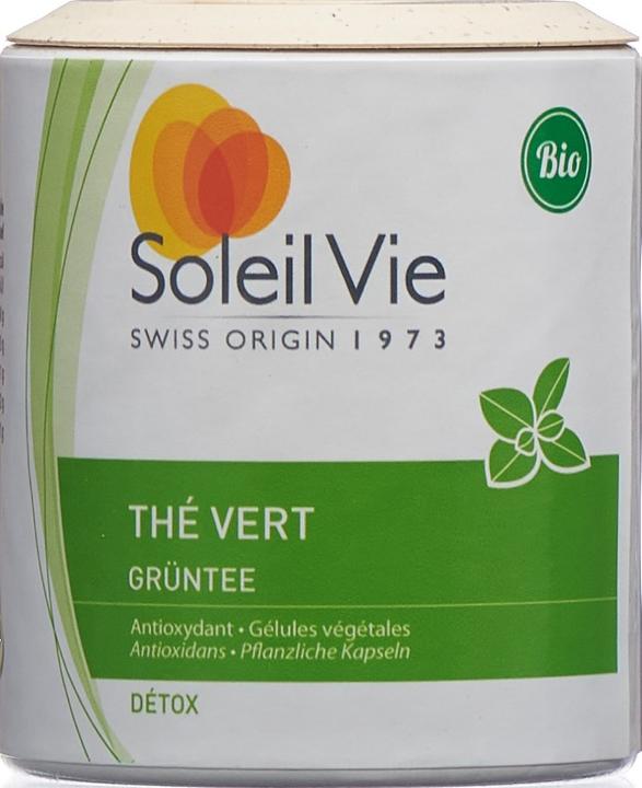 Produktbild Soleil Vie Bio Grüntee Kapseln (100 Stk) (100 Stück, Kapseln, 74 g)