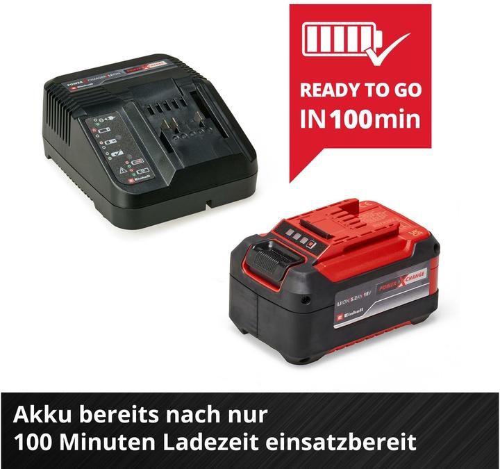 Produktbild Einhell Power XChange Starterkit 18V5,2Ah Akku und Ladegerät (18 V)