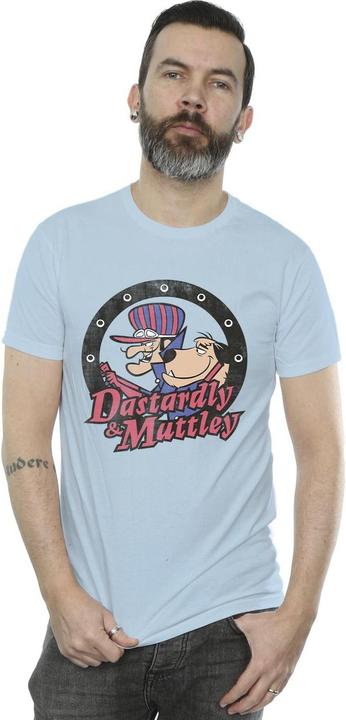 Immagine prodotto Universal Textiles Dastardly And Mutley Circle Maglietta Uomo (S)