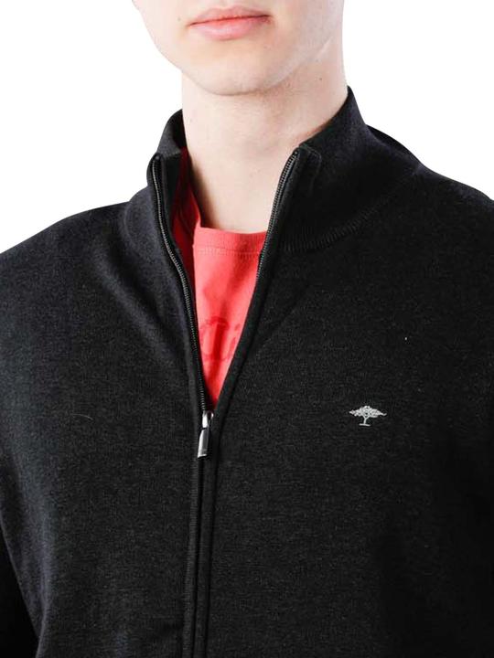 Produktbild Fynch-Hatton Cardigan-Zip Sweater charcoal (4XL)