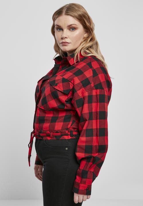Immagine prodotto Urban Classics Camicia a quadri corta da donna (4XL)