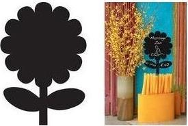 Produktbild Securit Silhouette Flower (Wandtafel, 39 x 43 cm)