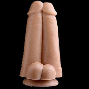 Actual product image Tom of Finland Dual Dicks skin