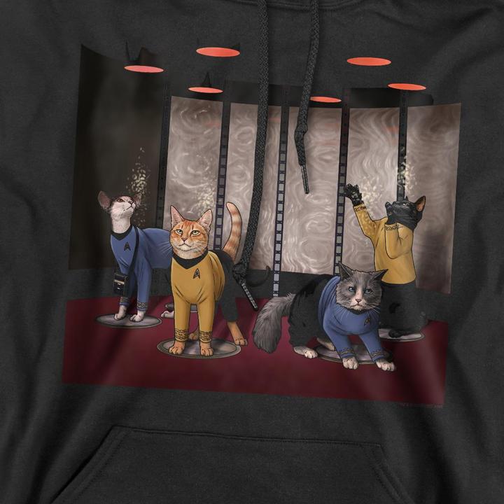 Immagine prodotto Beam Meow Up Felpa con Cappuccio Uomo (S)