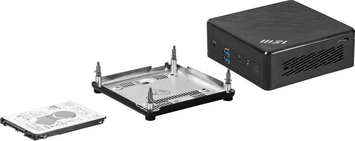 Image du produit MSI PC CUBI 5 I5 8G 512G BK FREEDOS I5-1235U SSD M.2+2,5 BLACK FREEDOS (Intel Core i5-1235U, 8 Go, 512 Go, Intel Iris Graphics)