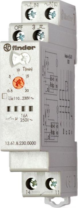 Actual product image Finder electronic step switch series 13 16A multifunction