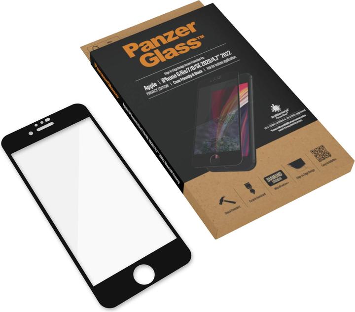 Produktbild PanzerGlass Case Friendly (1 Stück, Apple iPhone 7, Apple iPhone 6s, Apple iPhone 8, Apple iPhone 6, Apple iPhone SE)