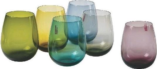 Produktbild Villa D'Este Home Tivoli Happy Hour Glas Set bunt 6tlg