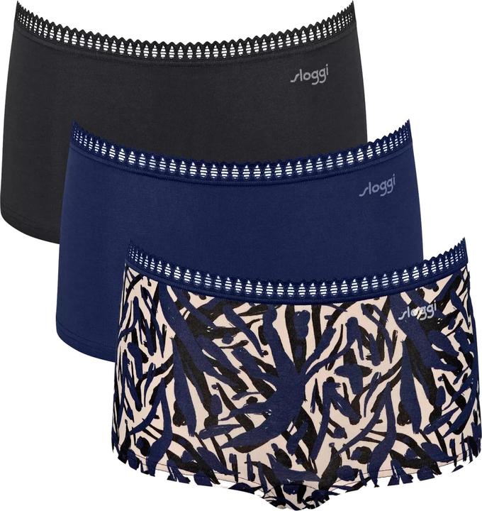 Produktbild Sloggi 3er Pack GO Crush Short Slip (M, 3er Pack)