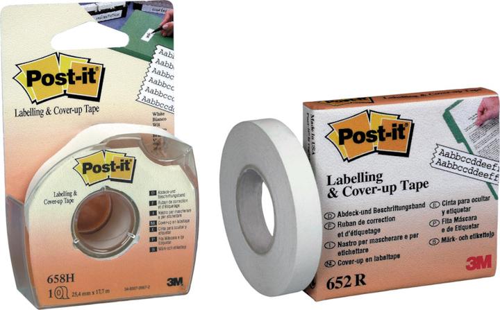 Produktbild Post-it Abdeck- und Beschriftungsband (1 x 6 x 6 cm)