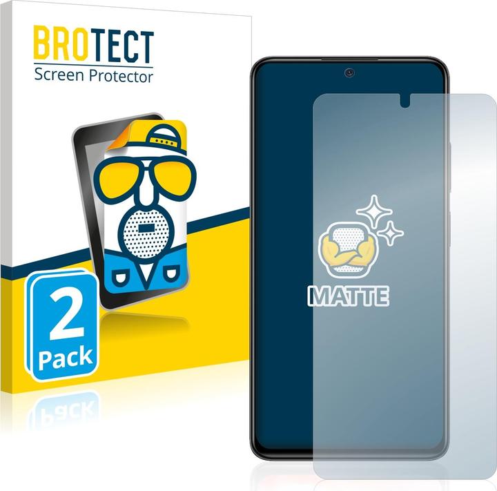 Image du produit BROTECT Film de protection antireflet Protection d'écran mat (2 pièce(s), Xiaomi Redmi Note 11 Pro)