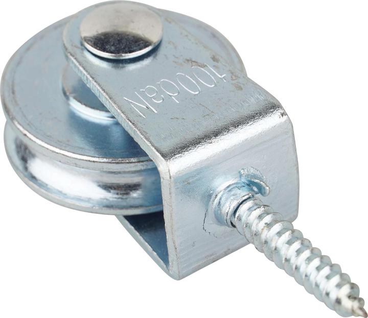Immagine prodotto Mamutec Zoccoli zincati con rullo in acciaio da 30 mm