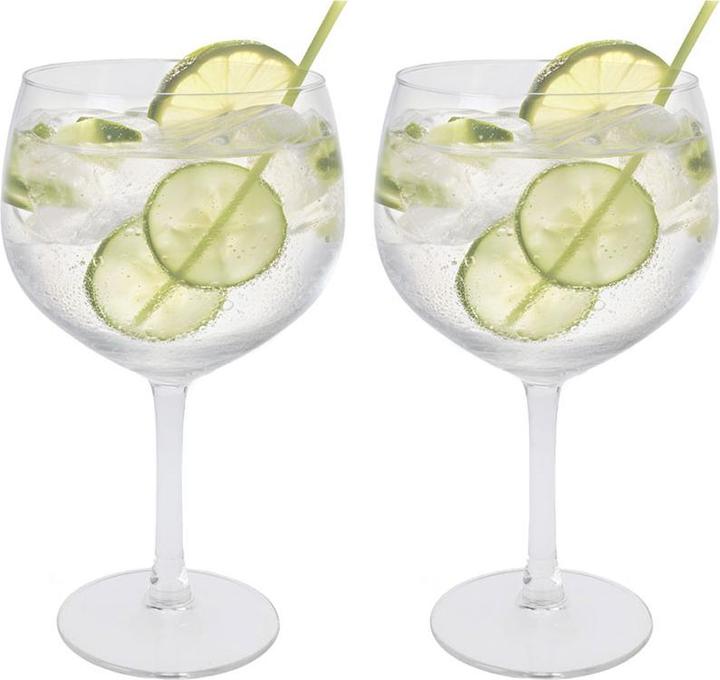 Produktbild Furber Gin Glas 650 ml, 2 Stück, Transparent, Material (6.50 dl, 2 x, Gin Gläser)
