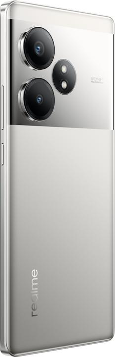 Productafbeelding realme GT 6T (256 GB, Vloeibaar Zilver, 6.78", Dubbele SIM, 50 Mpx, 5G)