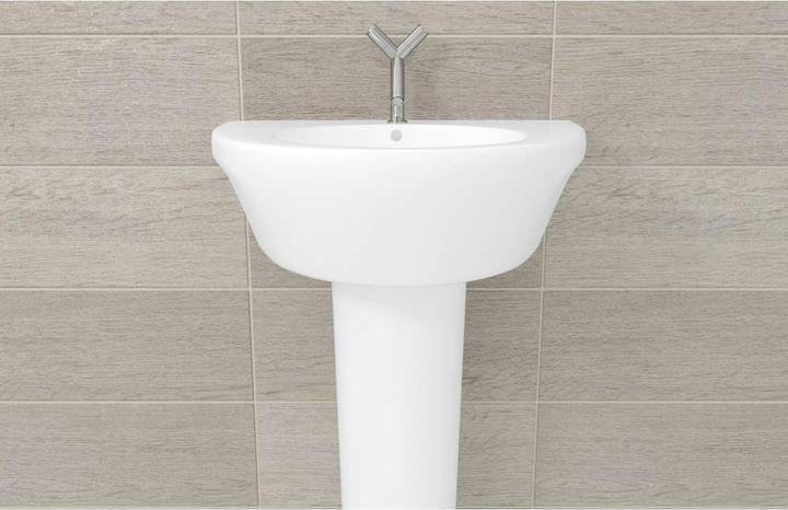 Actual product image Fischer Washbasin attachment WST 140 K (2) (2 pcs.)