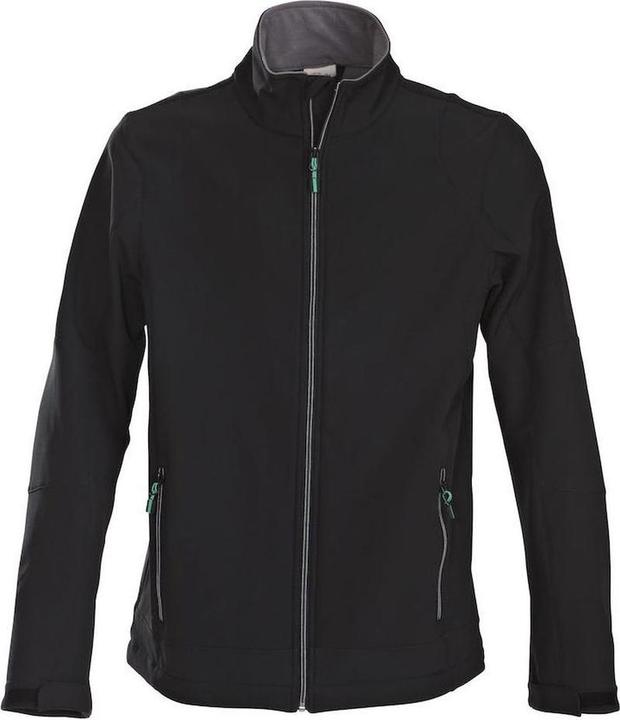 Actual product image Sharp Printer Trial Softshell Jacket Men Navy - Size L (L)