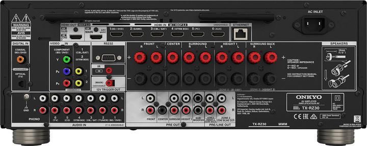 Actual product image Onkyo TX-RZ30 (9.2 Channel)