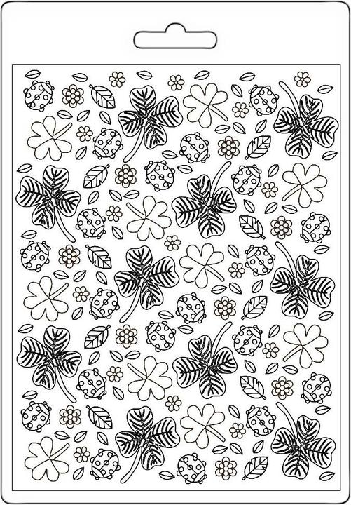 Produktbild Stamperia Soft Modellierform A5 "House of Roses"