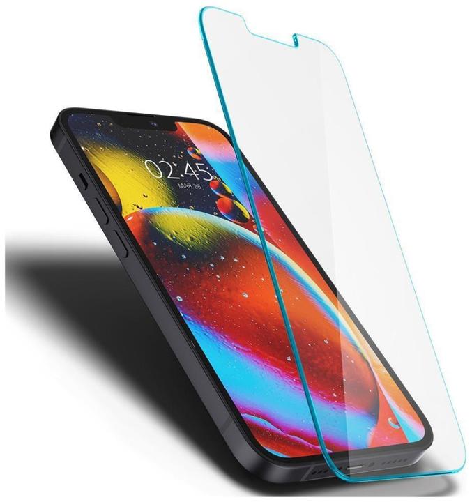 Produktbild Spigen Gehärtetes Glas GLAS.tR ez Passend für Apple iPhone 13 (1 Stück, Apple iPhone 14, Apple iPhone 16e, Apple iPhone 13 Pro, Apple iPhone 13)