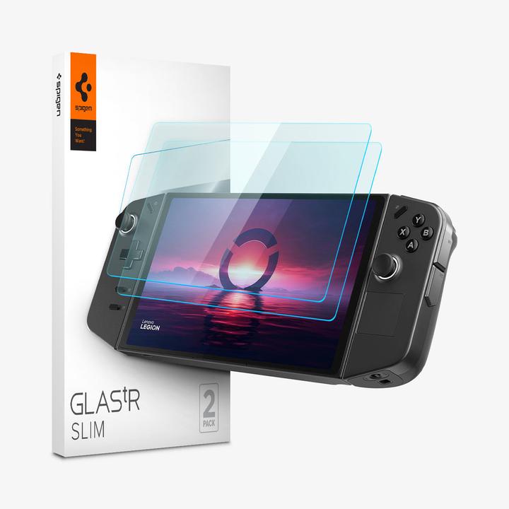 Actual product image Spigen Glas.tR SLIM Lenovo Legion Go Screen Protector