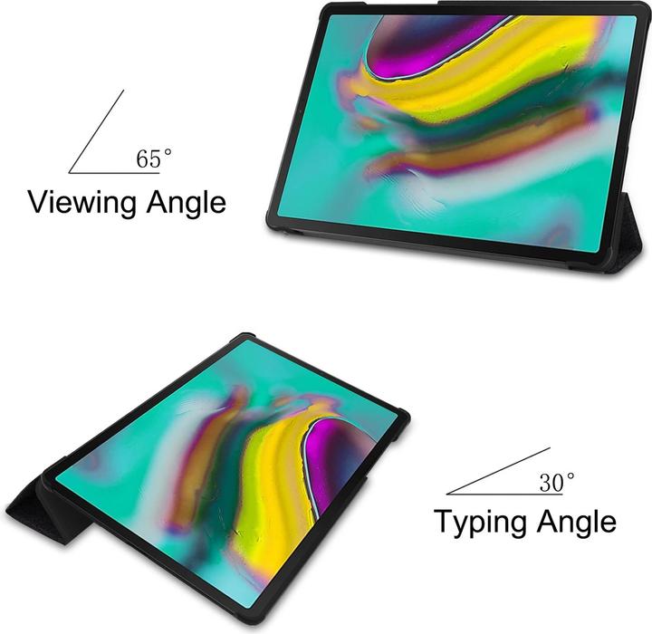 Produktbild Lobwerk Tablet Hülle für Samsung Galaxy Tab S5e SM-T720 10.5 Zoll Slim Case Etui mit Standfunktion und Auto (X)