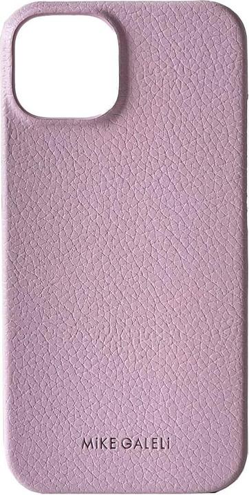 Image du produit Mike Galeli Couverture rigide en cuir véritable Lenny rose (Apple iPhone 14)
