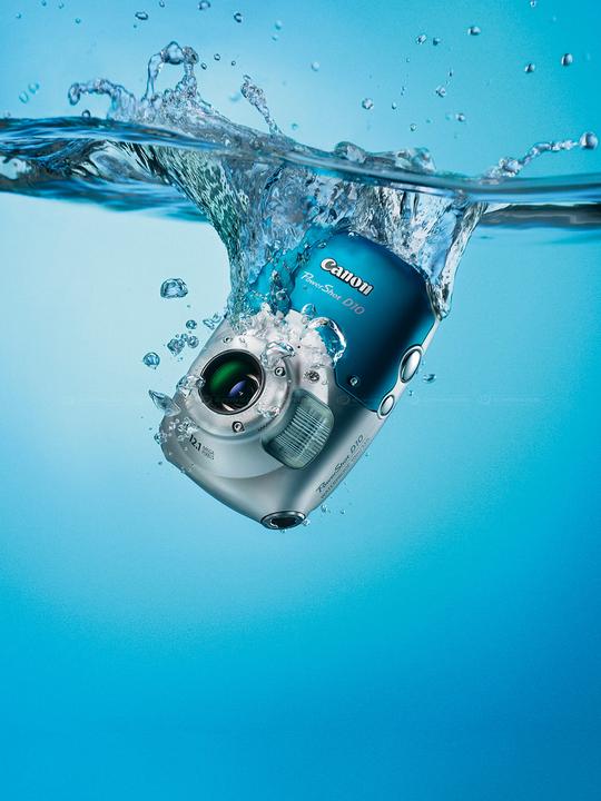 Actual product image Canon PowerShot D10, 12 megapixel, adventure camera (100 mm, 12 Mpx, 1/2,3'')