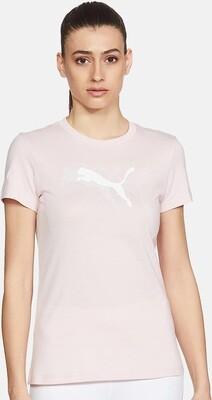 Puma Power Graphic Tee/Chalk Pink (L)