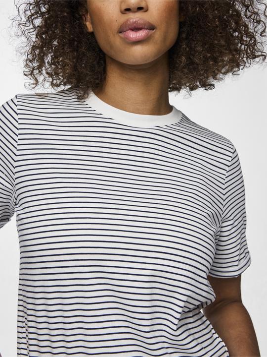 Image du produit Pieces T-shirt rayé à col rond (L)