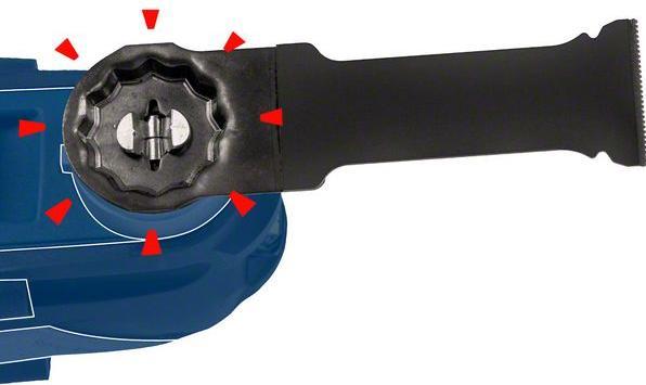 Produktbild Bosch Professional Zubehör EXPERT Corner Blade MATI 68 RD4 Blatt für Multifunktionswerkzeuge, 68 x 30 mm, 10-tlg.