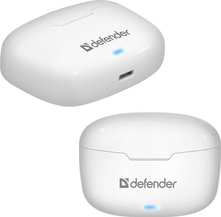 Produktbild Defender Bluetooth-Kopfhörer TWINS 903 weiss (ANC, 4 h, Kabellos)
